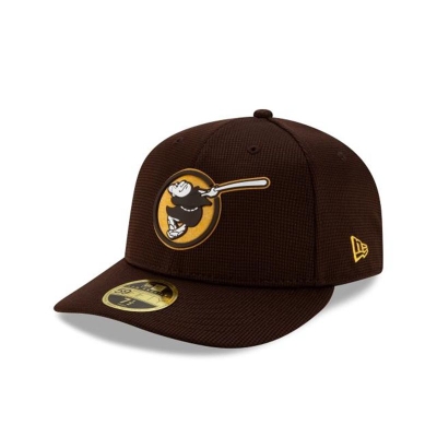 Sapca New Era San Diego Padres MLB Clubhouse Collection Low Profile 59FIFTY Fitted - Maro